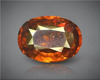 Natural Hessonite Garnet (Gomed) Certified 6.99 CTS. ( 92311 ) 